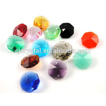 Atacado Gemstone Elegante Crystal Octagon Beads